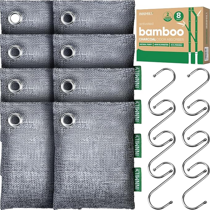 Activated Charcoal Odor Absorber, Odor Eliminator by Innmily