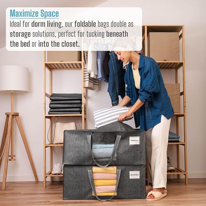 VENO 2 Pack Moving Bags Extra Large Storage Bags - Image 4
