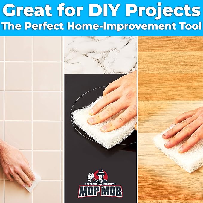 Non-Scratch, Super Long-Lasting Scrubbing Pad 5 pk, 10x4.5in. Best Reusable - Image 5