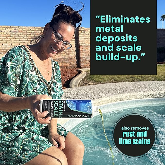 Spa Stain and Scale Control for Hot Tubs, Scale Metal & Stain Control for Hot - Image 2
