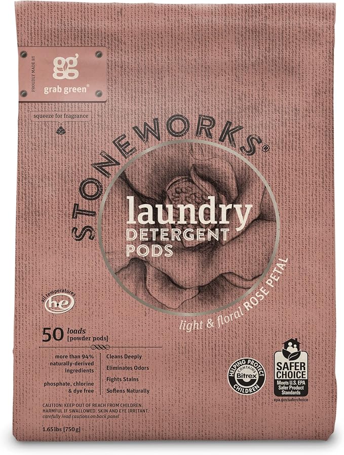 Grab Green Stoneworks Laundry Detergent Pods and Dryer Sheet Bundle - Image 3