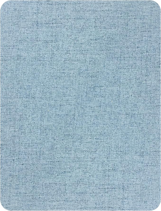 Fine Linen Fabric Patches, Self-Adhesive, 8x11 inch Extra Size, by ForABetterHomeLife
