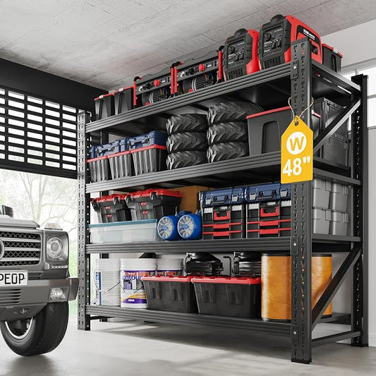 3000LBS Metal Steel Storage Shelves by Fesbos