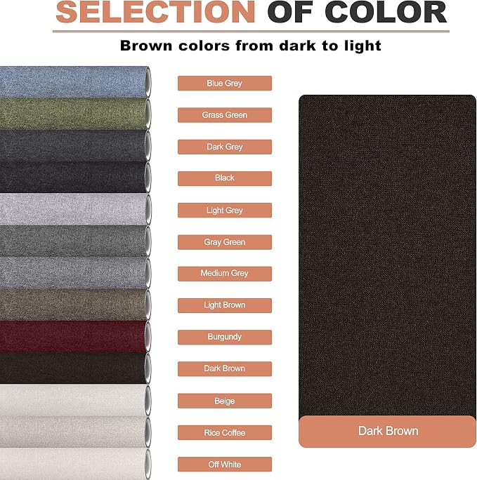 Fine Linen Repair Patches, Self-Adhesive Linen Fabric Patches, 12X40 inch Extra - Image 4