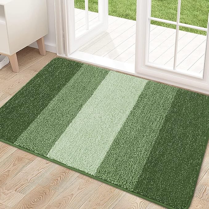 Kitinjoy Indoor Outdoor Door Mat, 32x20 Non-Slip Absorbent Dirt Trapper by Kitinjoy