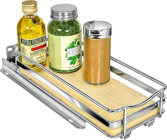 LYNK PROFESSIONAL® Élite™ Pull Out Spice Rack Organizer by LYNKPROFESSIONAL