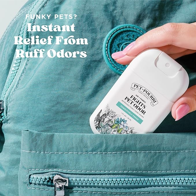 Poo-Pourri Pawsitively Fresh Pocket Deodorizer Spray – Dog & Cat Odor Remover – - Image 3