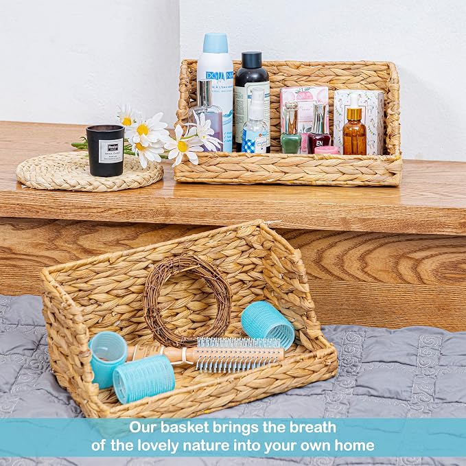 VATIMA Water Hyacinth Storage Baskets - Image 2