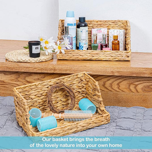 VATIMA Water Hyacinth Storage Baskets - Image 2