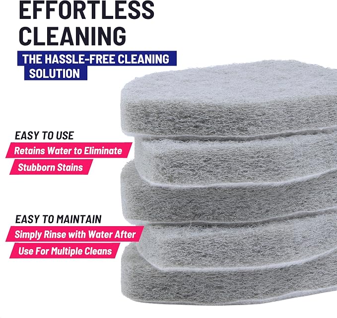 Replacement Scrubber Refill for Moku Home Extendable Tub Tile Shower Brush for - Image 4