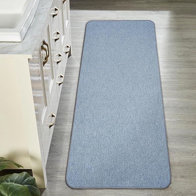 Bath Mat, Ultra Thin Bathroom Runner Rugs, Large Bath Mats by BosapDirect