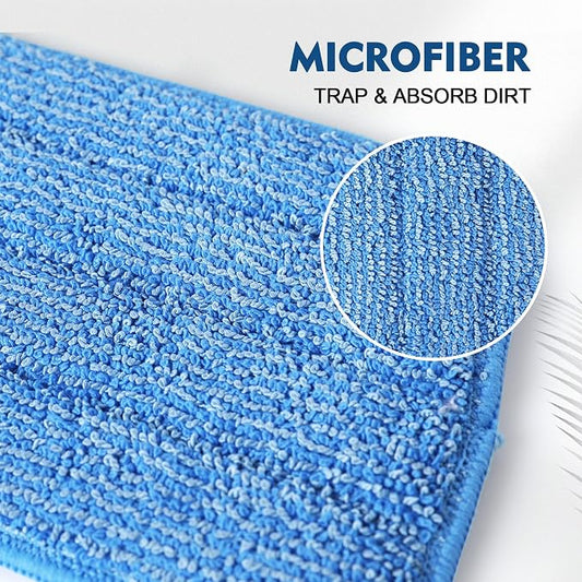 3 Pack Microfiber Mop Pads, Mop Replacement Pads Refills Floor Spray Mop Pads - Image 2
