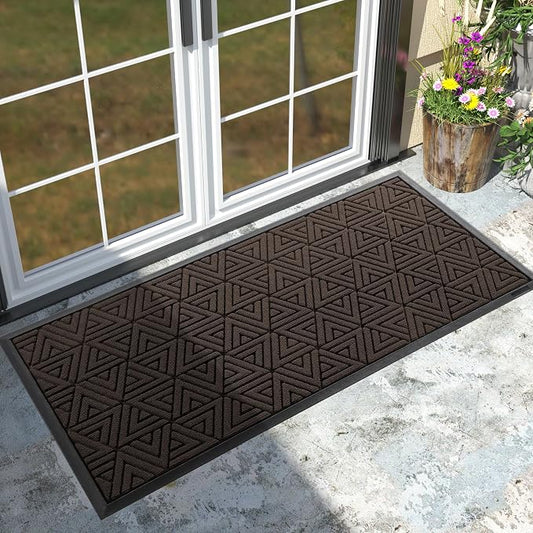 Yimobra Large Door Mat 47x24, All-Weather Waterproof Non-Slip Welcome Matt by Yimobra