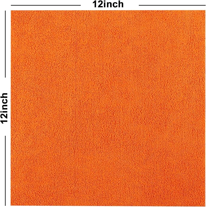 Tricol Clean Profesional Resuable Lint Free Microfiber Edgeless Cleaning Cloth - Image 2