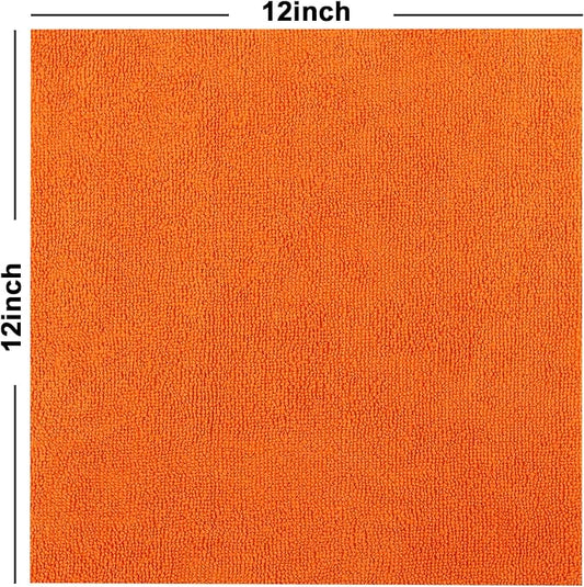 Tricol Clean Profesional Resuable Lint Free Microfiber Edgeless Cleaning Cloth - Image 2