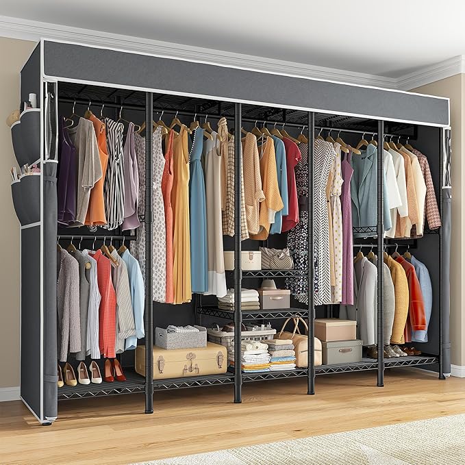 Raybee 90.6" W Clothes Rack by Raybee