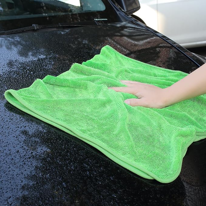 JOYMOOP Microfiber Towels for Cars, Quick Drying Car Microfiber Cleaning Cloth - Image 2