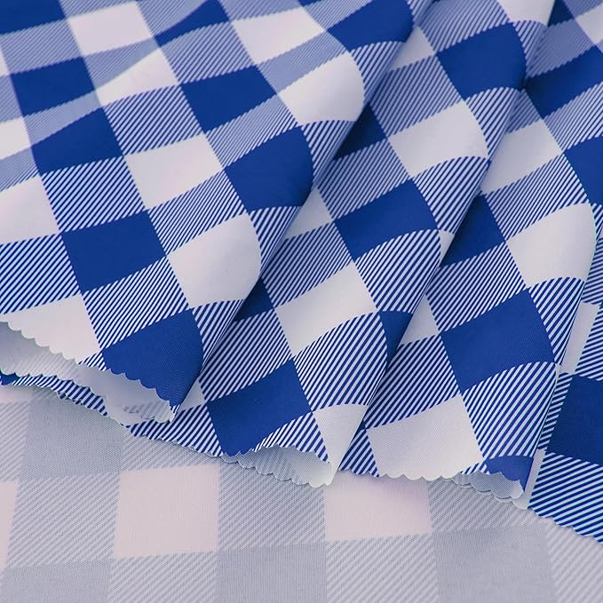 Waterproof Plaid Tablecloth Fabric - Image 2