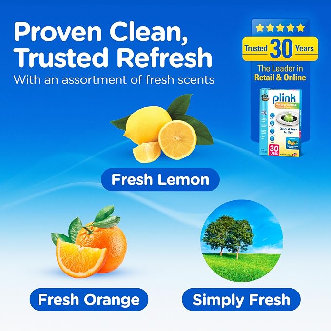 COMPAC HOME Plink Garbage Disposal Cleaner and Deodorizer, Freshens Your - Image 6