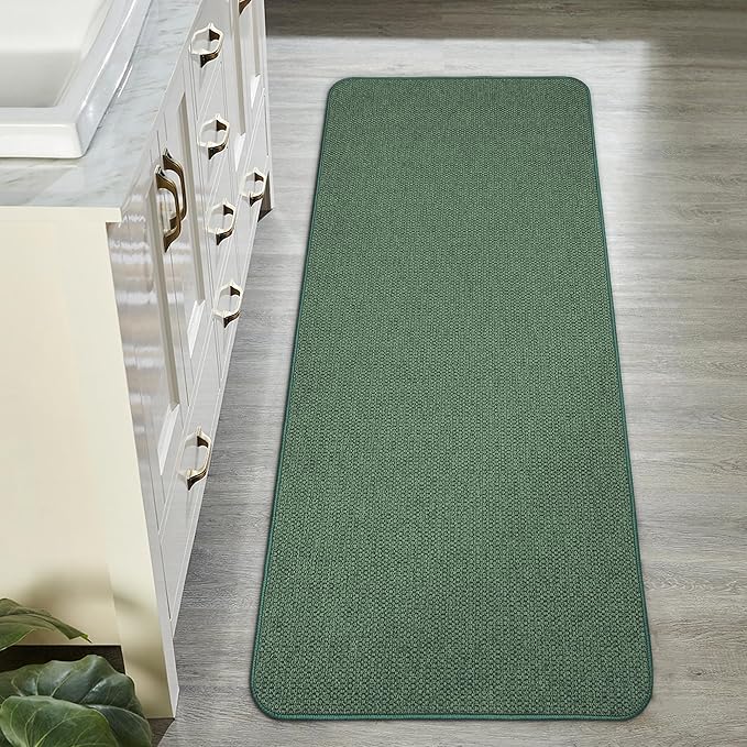 Bath Mat, Ultra Thin Bathroom Runner Rugs, Large Bath Mats by BosapDirect