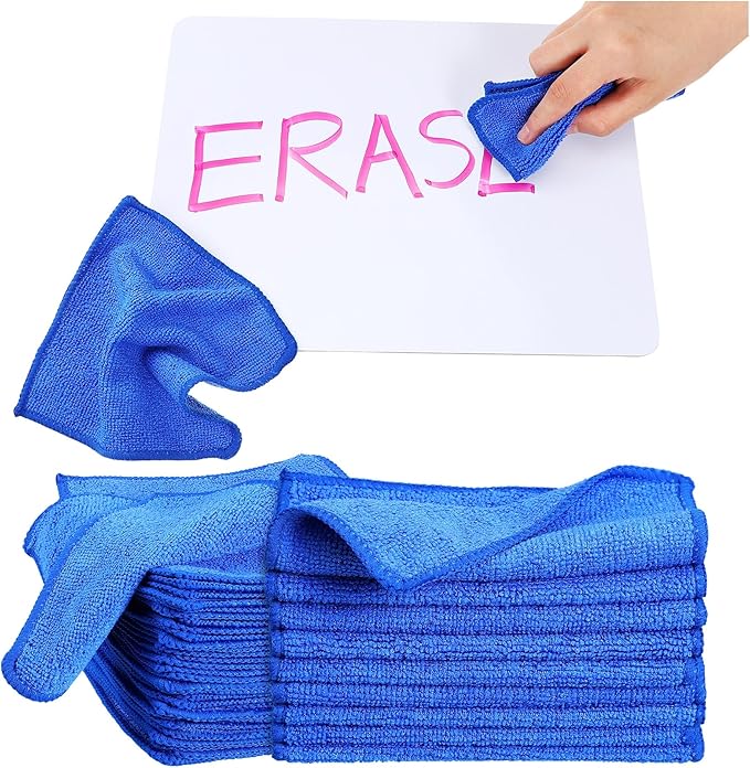 Tanlade Microfiber Cleaning Cloth 6"x6" Cleaning Rags Reasonable Kitchen Towels by Tanlade