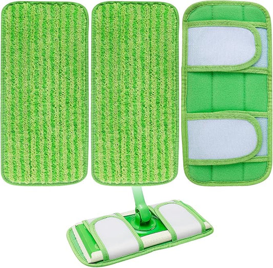 KEEPOW Reusable Mop Pads Compatible by KEEPOW