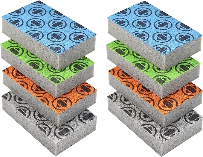 Skura Style Smart Kitchen Dish Sponges | Odor Free Non-Scratch Scrub Pad | by SKURASTYLE