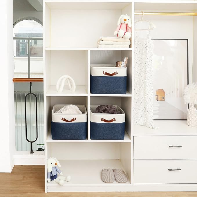 OrganiHaus Extra Large Fabric Storage Bins - Image 5