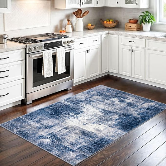IOHOUZE Abstract Area Rug 3x5 Ft Washable Rugs - Image 2