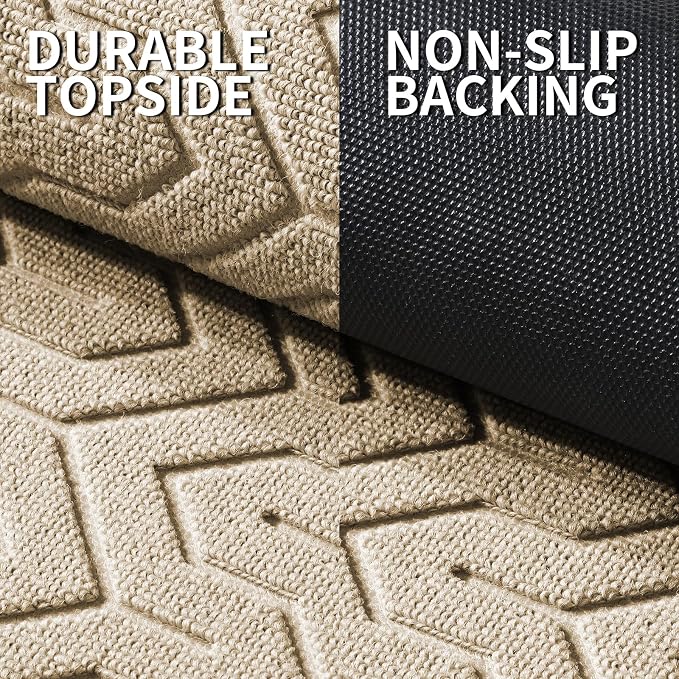 Yimobra Front Door Mat Outside Entrance 29.5x17, Waterproof Heavy Duty Outdoor - Image 4