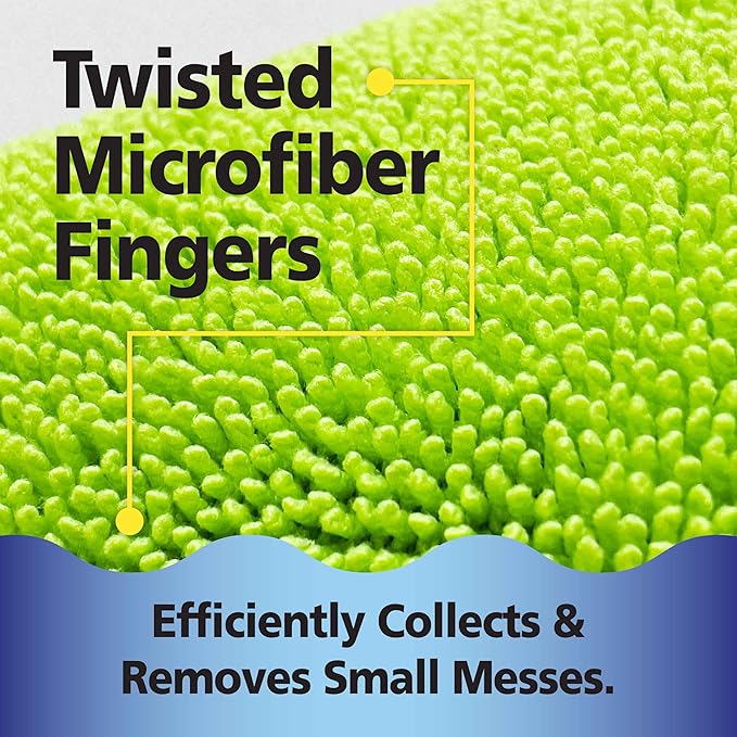 Fresh Tuff-Scrub, Microfiber, Non-Scratch, Dual-Sided, Machine Washable - Image 3
