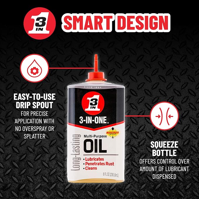 3-IN-ONE Multi-Purpose Oil, 8 OZ - Image 4