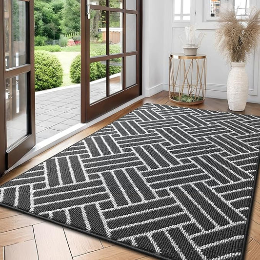 OLANLY Large Indoor Door Mat, 59x35 Inch, Dirt Resistant and Absorbent by OLANLY