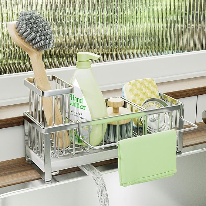 SWTYMIKI Sponge Holder for Kitchen Sink by SwtyMiki-TidyHomeSweetLife