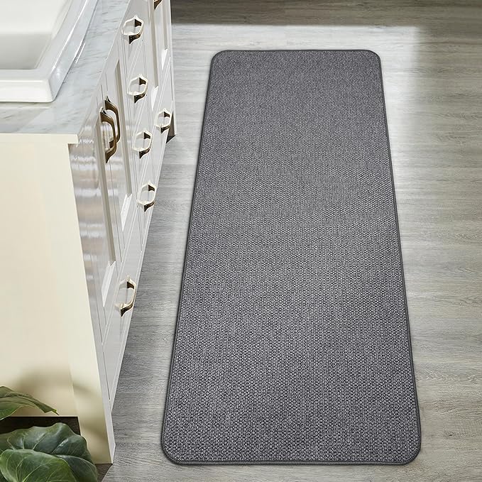 Bath Mat, Ultra Thin Bathroom Runner Rugs, Large Bath Mats by BosapDirect