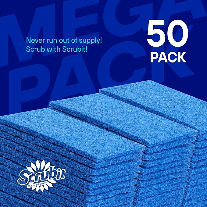 SCRUBIT 50 Pack Scouring Pad - Image 2
