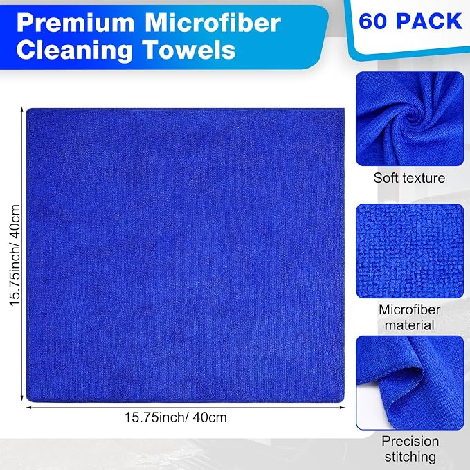 Nuenen Microfiber Cleaning Cloths - Image 2