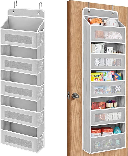 JARLINK Over The Door Organizer, 5 Shelf Door Hanging Organizer by JARLINK