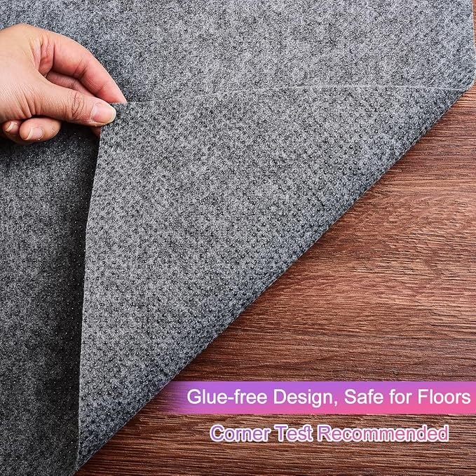 Ultra Strong Anti-Slip Thin Rug Felt Pad 5 x 8 Feet - Image 7