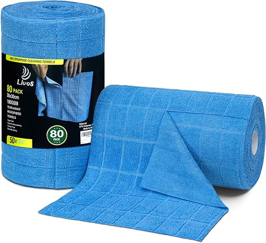 LIVOS Microfiber Cleaning Cloth Roll by LIVOS