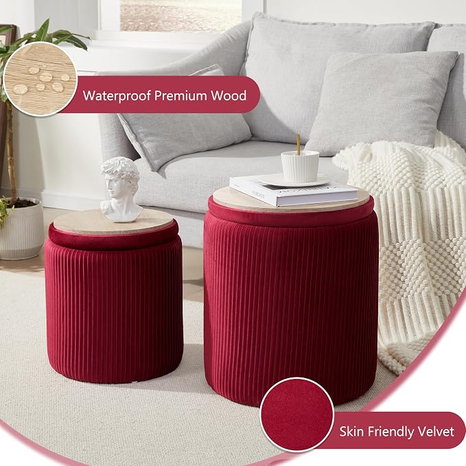 Royal Windsor Round Ottoman - Image 6
