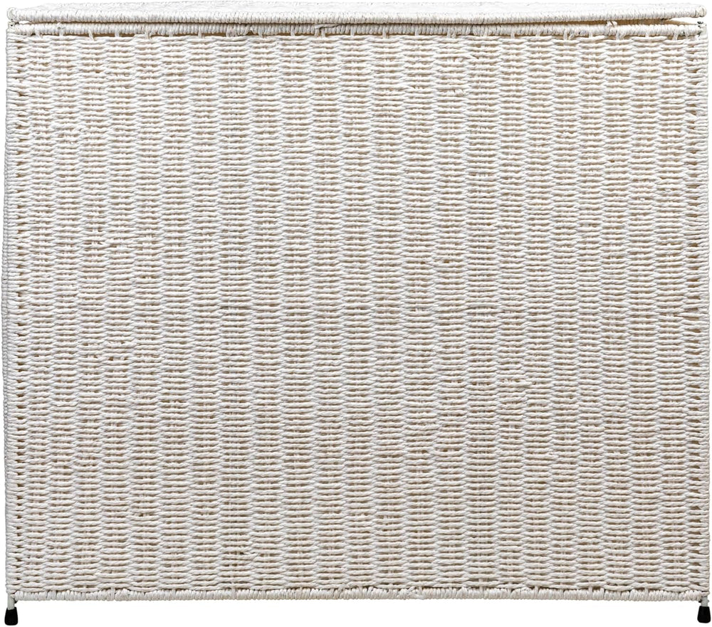 Household Essentials 3 Compartment Laundry Sorter, Wicker Laundry Sorter