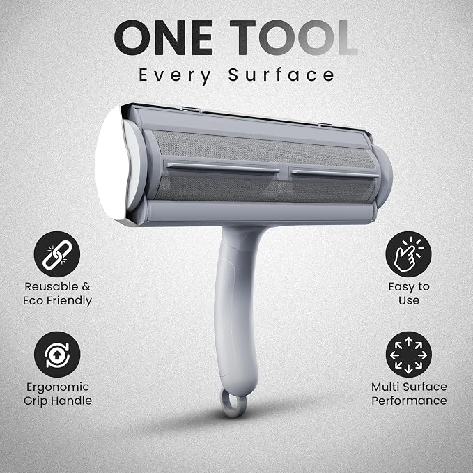 CALMZY Pet Hair Removal Tool, Reusable Lint Roller - Image 4