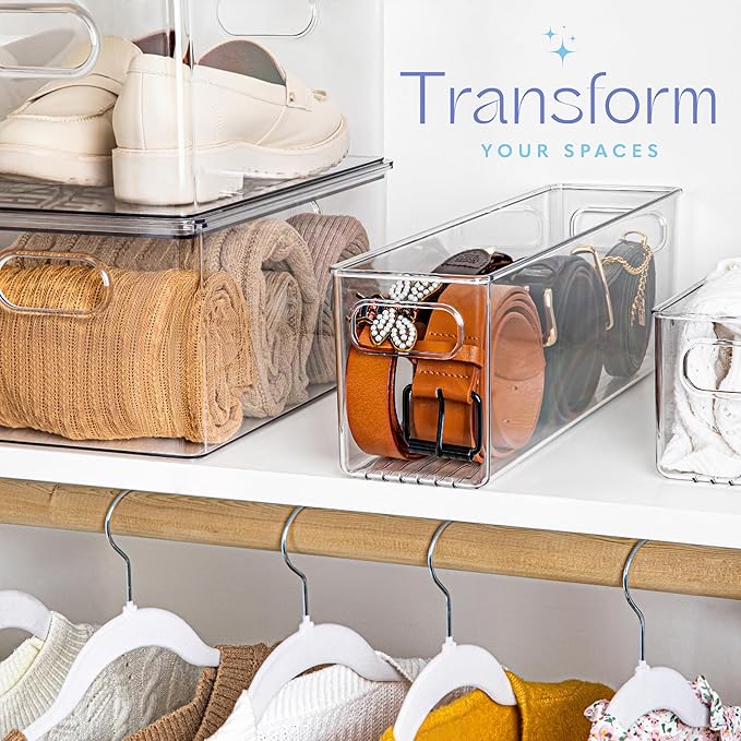 Plastic Food Storage Clear Container Bin - Image 5