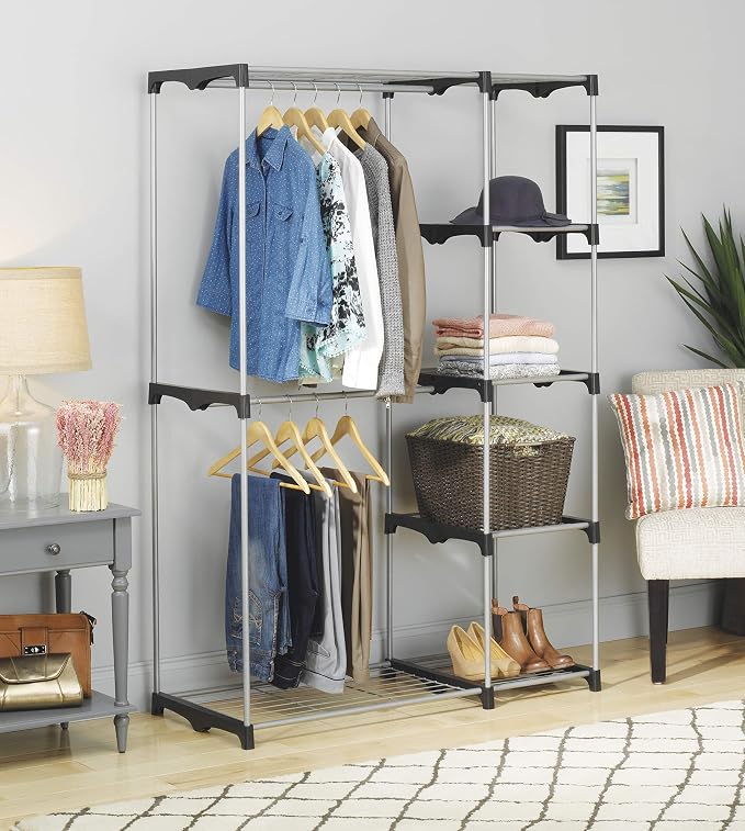Whitmor Modern Industrial Wardrobe - Image 4