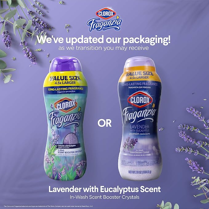 Clorox Fraganzia Laundry Scent Booster Crystals in Lavender - Image 2
