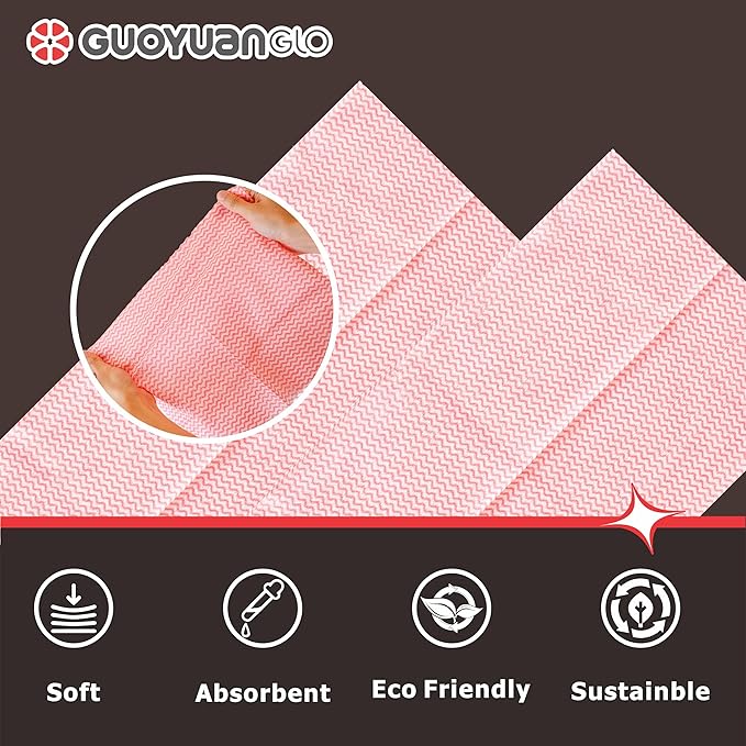 Disposable Dish Cloths Disposable Cleaning Towels Heavy Duty Reusable Cleaning - Image 3