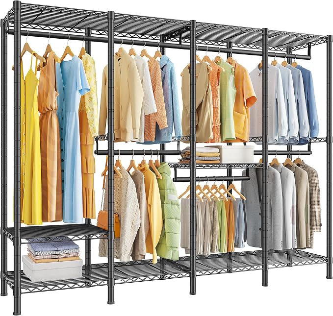 Raybee Clothes Rack Heavy Duty 1100 LBS Capacity Clothing Racks by Raybee