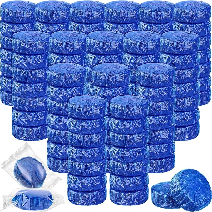 Qualirey 60 Pack Automatic Toilet Cleaner Tablets Toilet Bowl Long Lasting by Acomfortablehomestartshere