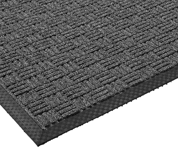 Kempf Water Retainer Entrance Mat, Indoor Outdoor Rubber Rug, Moisture Trapping - Image 3